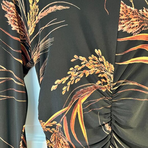 NWOT Norma Kamali Long Sleeve Cocktail Dress - Picture 4 of 7